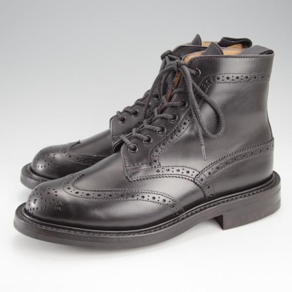 未使用★トリッカーズ(レディース) SIZE 4.5【モデル定価￥99,000-★ダイナイトソール/STEPHY】L5676/カントリ−ブーツ/黒/Tricker's★j226
