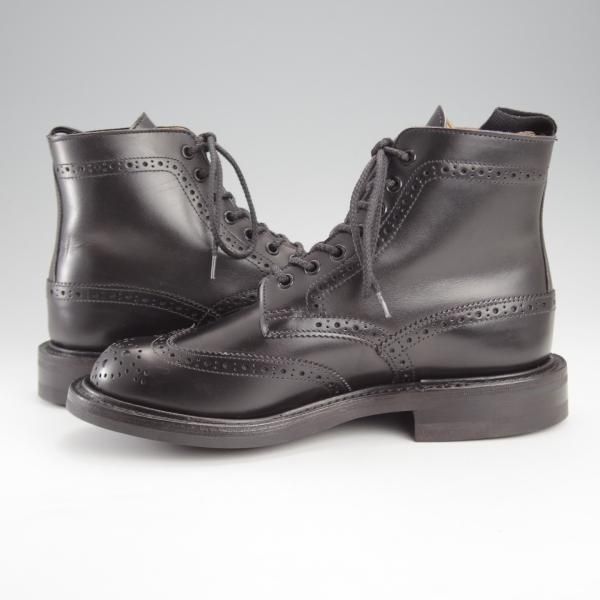 未使用★トリッカーズ(レディース) SIZE 4.5【モデル定価￥99,000-★ダイナイトソール/STEPHY】L5676/カントリ−ブーツ/黒/Tricker's★j226