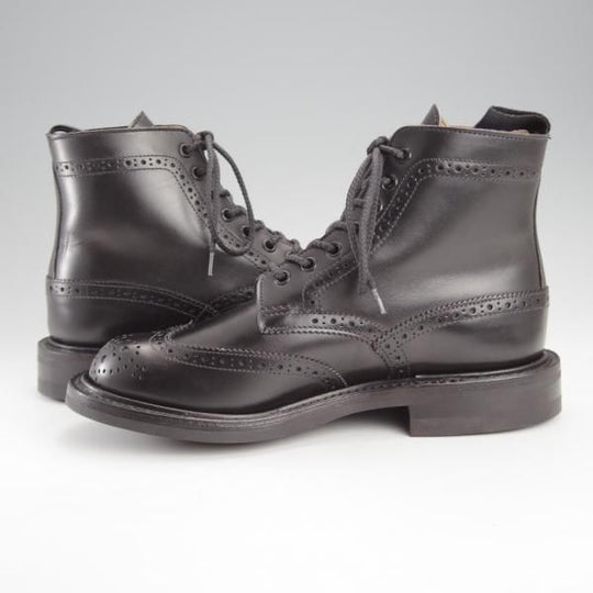 未使用★トリッカーズ(レディース) SIZE 4.5【モデル定価￥99,000-★ダイナイトソール/STEPHY】L5676/カントリ−ブーツ/黒/Tricker's★j226
