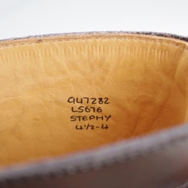 未使用★トリッカーズ(レディース) SIZE 4.5【モデル定価￥99,000-★ダイナイトソール/STEPHY】L5676/カントリ−ブーツ/黒/Tricker's★j226