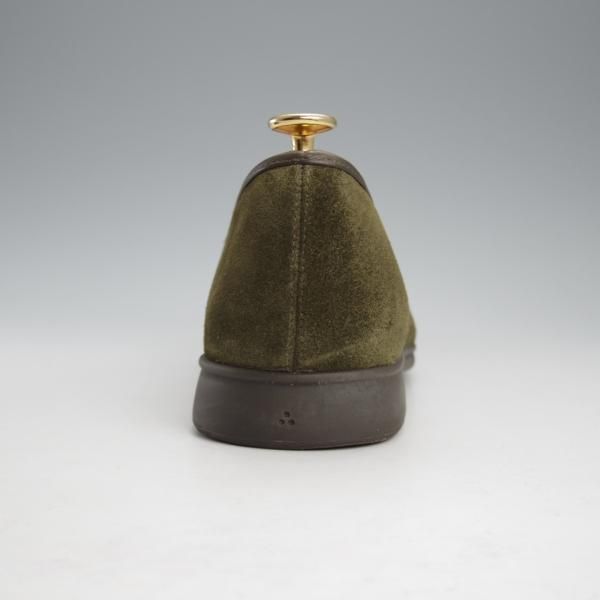 極美品★(英)ボードイン&ランジ SIZE 41【国内モデル定価￥75,900-★ベルジャンシューズ/Sagan Stride】スエード/BAUDOIN&LANGE★j228