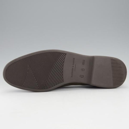 極美品★(英)ボードイン&ランジ SIZE 41【国内モデル定価￥75,900-★ベルジャンシューズ/Sagan Stride】スエード/BAUDOIN&LANGE★j228