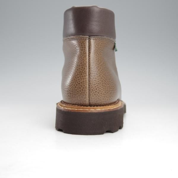 未使用★パラブーツ SIZE 39.5【定価￥77,760-★飾りコバ仕様/MILLY/チロリアンブーツ】ミリー/グレインレザー/灰茶/Paraboot★j229