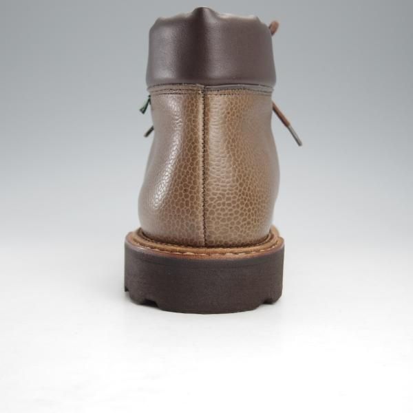 未使用★パラブーツ SIZE 39.5【定価￥77,760-★飾りコバ仕様/MILLY/チロリアンブーツ】ミリー/グレインレザー/灰茶/Paraboot★j229