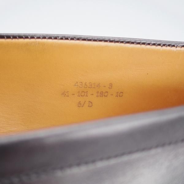極上★J.M.ウエストン 6.5D【現行定価￥137,500-★180/コインローファー】41ラスト/ボックスカーフ/黒/メンズ/Weston/ウェストン★j233