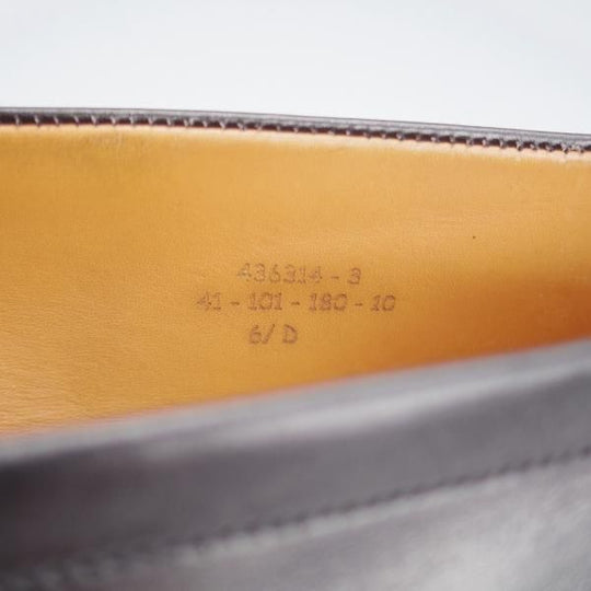 極上★J.M.ウエストン 6.5D【現行定価￥137,500-★180/コインローファー】41ラスト/ボックスカーフ/黒/メンズ/Weston/ウェストン★j233