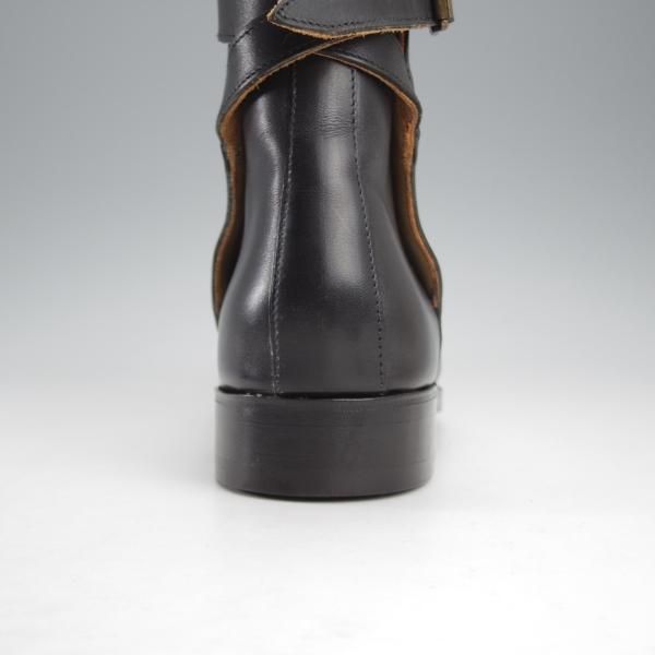 未使用★(英)シュナイダーブーツ SIZE 7.5【定価￥176,000-★ユニオンワークス別注/20周年記念】ジョッパーブーツ/黒/SCHNIEDER BOOTS★j238