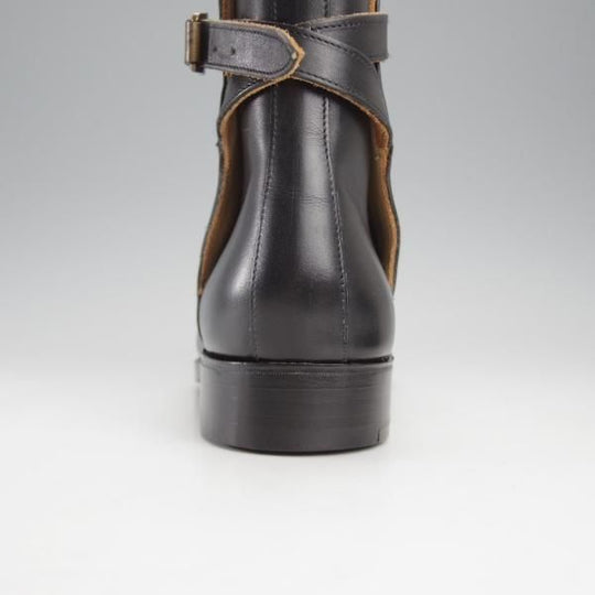 未使用★(英)シュナイダーブーツ SIZE 7.5【定価￥176,000-★ユニオンワークス別注/20周年記念】ジョッパーブーツ/黒/SCHNIEDER BOOTS★j238