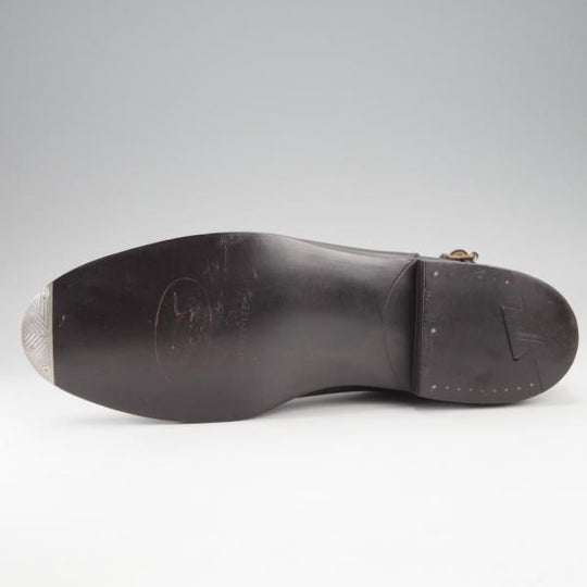 未使用★(英)シュナイダーブーツ SIZE 7.5【定価￥176,000-★ユニオンワークス別注/20周年記念】ジョッパーブーツ/黒/SCHNIEDER BOOTS★j238