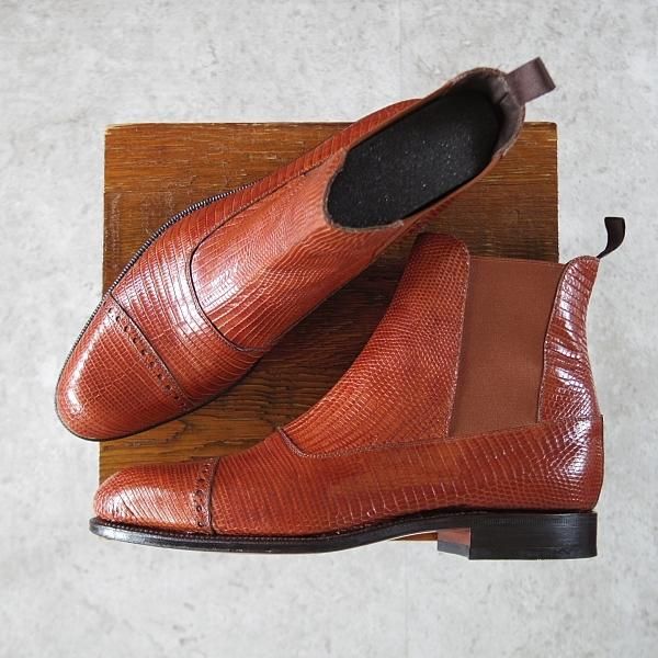 カルミナ SIZE 6.5【リザード革/トレーディングポスト別注】 | 高級