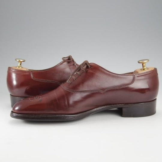 ★ジョンロブ 6.5E【貴重★イヤーモデル(2007年)/オックスフォードシューズ】1105ラスト/カーフ/茶/メンズ/JOHN LOBB★j243