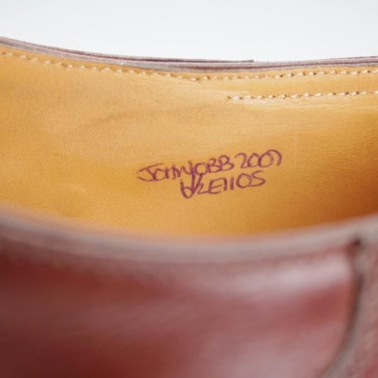 ★ジョンロブ 6.5E【貴重★イヤーモデル(2007年)/オックスフォードシューズ】1105ラスト/カーフ/茶/メンズ/JOHN LOBB★j243