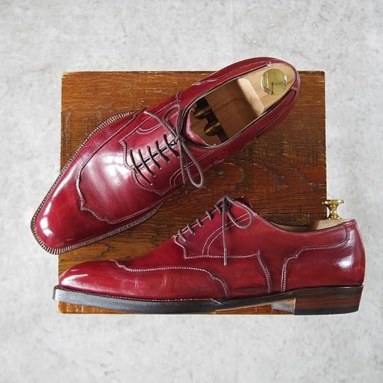 極上★(伊)リカルド・ベステッティ SIZE 40【定価￥205,200-★ハンドソーンウェルテッド製法/Napoli】赤茶/RICCARDO BESTETTI★j247