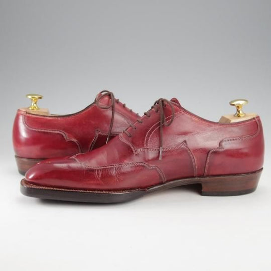 極上★(伊)リカルド・ベステッティ SIZE 40【定価￥205,200-★ハンドソーンウェルテッド製法/Napoli】赤茶/RICCARDO BESTETTI★j247