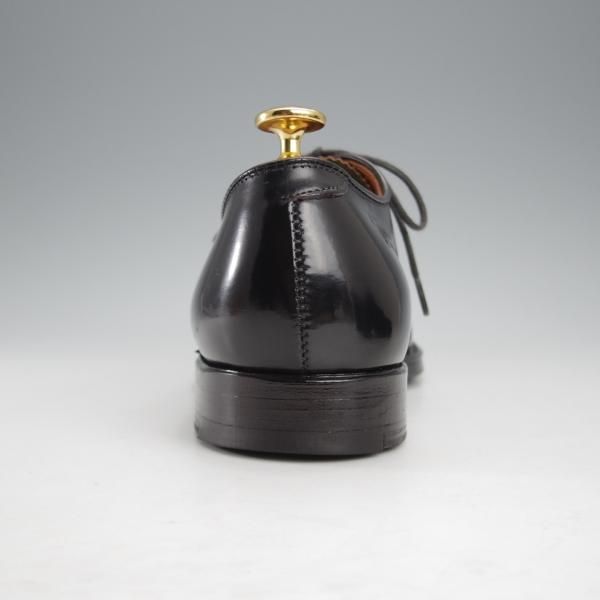 極美品★オールデン 6.5D【現行定価17万円程度★コードバン仕様/ハンプトンラスト】9071/ストレートチップ/黒/メンズ/Alden★j251