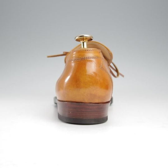 極上★(伊)リカルド・ベステッティ SIZE 40【定価20万円程度★ハンドソーンウェルテッド製法】トレーディングポスト別注/薄茶★j279