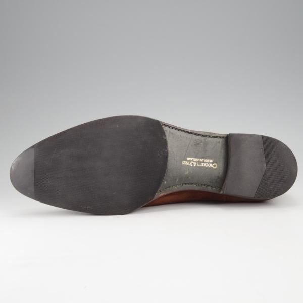 極上★クロケット&ジョーンズ 6.5E【★トレーディングポスト別注/CRANFORD】360ラスト/サイドゴアブーツ/濃茶/Crockett&Jones★j284