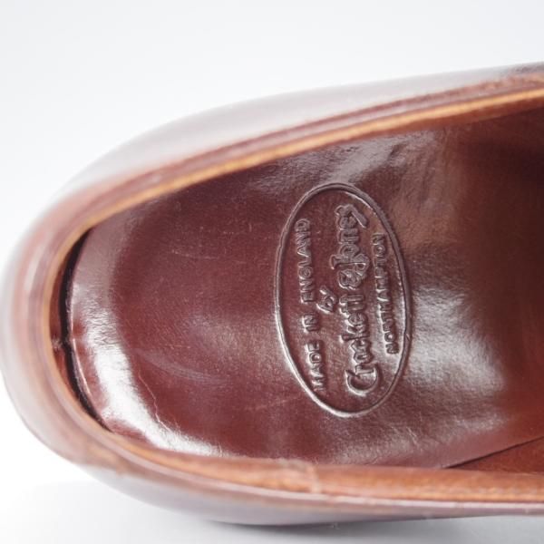 極上★クロケット&ジョーンズ 6.5D【ハンドグレードライン★SEYMOUR/337ラスト】ダブルモンク/カーフ/濃茶/Crockett&Jones★j285