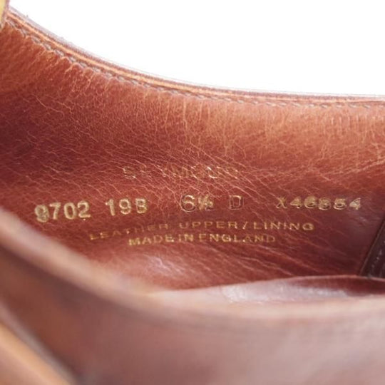 極上★クロケット&ジョーンズ 6.5D【ハンドグレードライン★SEYMOUR/337ラスト】ダブルモンク/カーフ/濃茶/Crockett&Jones★j285