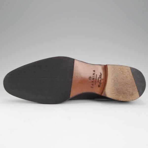 カルミナ 80528 UK8 ストレートチップ ジョレット carmina WINGTIP OXFORDS BLACK VEGANO | CARMINA