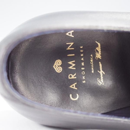 極美品★(スペイン製)CARMINA/カルミナ SIZE 6【モデル定価￥91,300-★80528/ストレートチップ】カーフ/黒/メンズ★j286