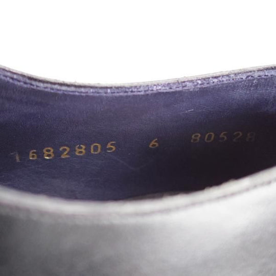 極美品★(スペイン製)CARMINA/カルミナ SIZE 6【モデル定価￥91,300-★80528/ストレートチップ】カーフ/黒/メンズ★j286