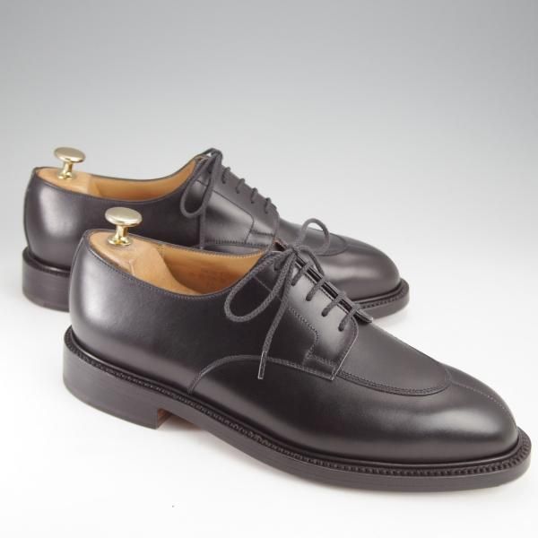 未使用★J.M.ウエストン 7D【定価￥159,500-★ハーフハント/598】Uチップ/25ラスト/ボックスカーフ/黒/Weston/ウェストン★j287