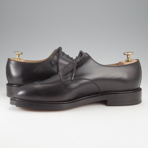 未使用★J.M.ウエストン 7D【定価￥159,500-★ハーフハント/598】Uチップ/25ラスト/ボックスカーフ/黒/Weston/ウェストン★j287