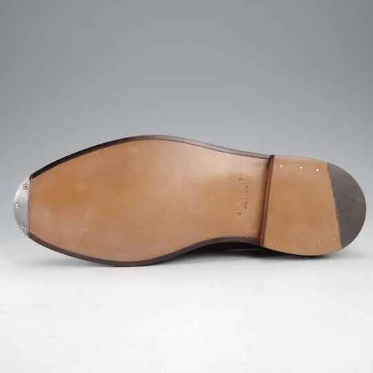 未使用★J.M.ウエストン 7D【定価￥159,500-★ハーフハント/598】Uチップ/25ラスト/ボックスカーフ/黒/Weston/ウェストン★j287