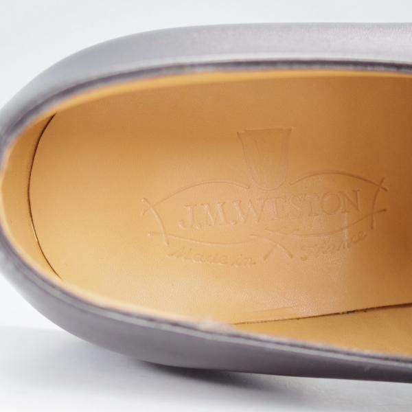未使用★J.M.ウエストン 7D【定価￥159,500-★ハーフハント/598】Uチップ/25ラスト/ボックスカーフ/黒/Weston/ウェストン★j287