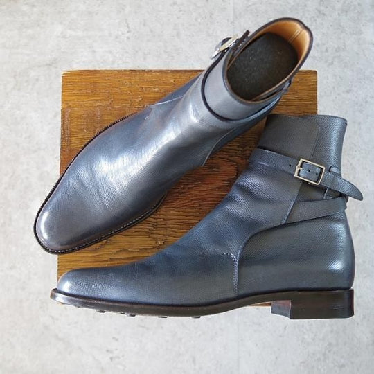 ★ホール&マークス UK6.5程度【現オーダー価格16.5万円〜★Jasper/ダイナイトソール】ハンドソーンウェルテッド/ジョッパーブーツ★j288