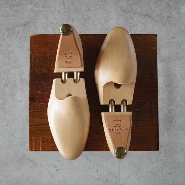 美品★(スペイン製)CARMINA/カルミナ SIZE 6【★純正シューツリー】木製シューキーパー/メンズ★j253