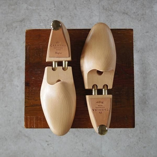 美品★(スペイン製)CARMINA/カルミナ SIZE 6【★純正シューツリー】木製シューキーパー/メンズ★j253