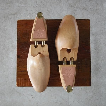 極上★(スペイン製)CARMINA/カルミナ UK6.5程度【★純正シューツリー】木製シューキーパー/メンズ★j255