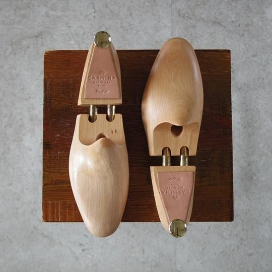 極上★(スペイン製)CARMINA/カルミナ UK6.5程度【★純正シューツリー】木製シューキーパー/メンズ★j255