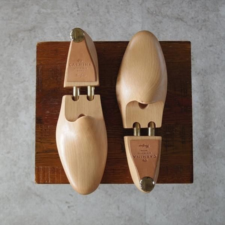 美品★(スペイン製)CARMINA/カルミナ SIZE 6【★純正シューツリー】木製シューキーパー/メンズ★j257