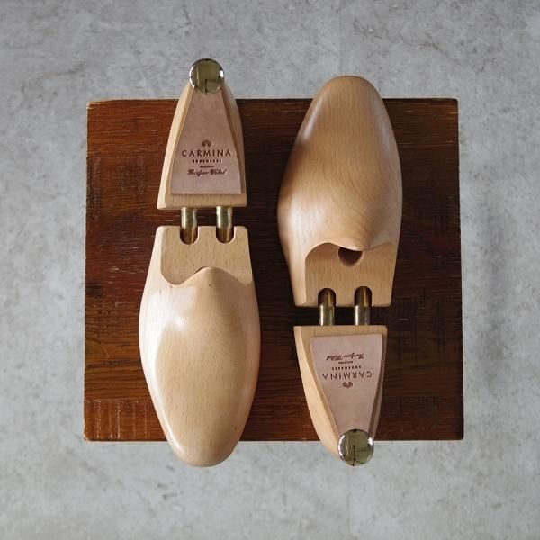 美品★(スペイン製)CARMINA/カルミナ UK6.5程度【★純正シューツリー】木製シューキーパー/メンズ★j263