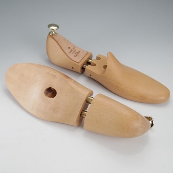 美品★(スペイン製)CARMINA/カルミナ UK6.5程度【★純正シューツリー】木製シューキーパー/メンズ★j263