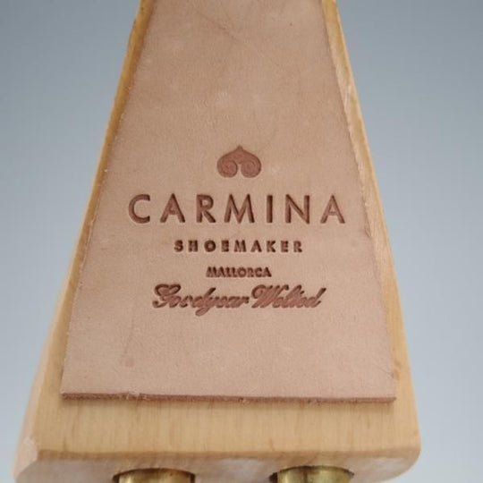 美品★(スペイン製)CARMINA/カルミナ UK6.5程度【★純正シューツリー】木製シューキーパー/メンズ★j263