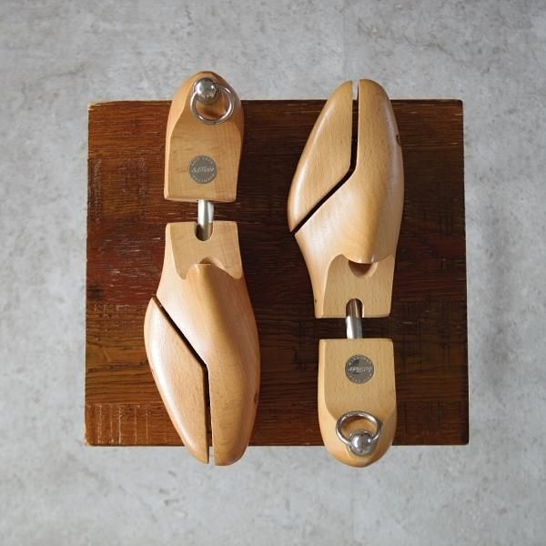 美品★(独)エドワードマイヤー SIZE 6【★純正シューツリー】木製シューキーパー/メンズ/Eduard Meier★j265