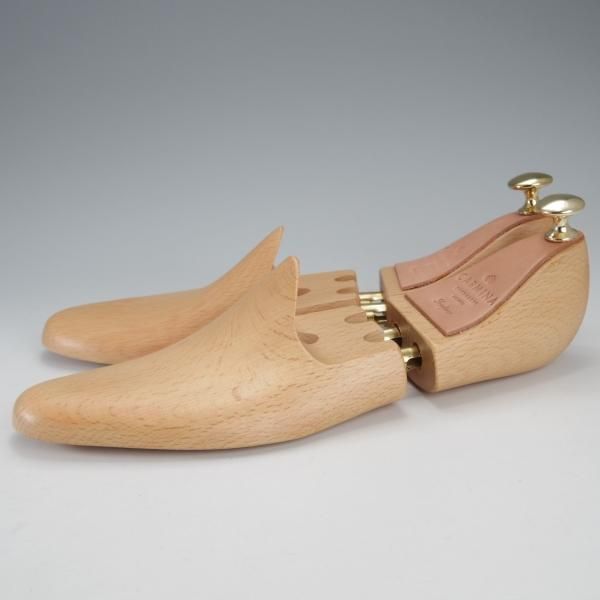 極上★(スペイン製)CARMINA/カルミナ UK6.5程度【★純正シューツリー】木製シューキーパー/メンズ★j267