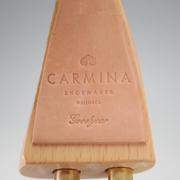 極上★(スペイン製)CARMINA/カルミナ UK6.5程度【★純正シューツリー】木製シューキーパー/メンズ★j267