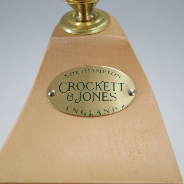 極上★クロケット&ジョーンズ SIZE 6【★純正シューツリー/631】木製シューキーパー/メンズ/Crockett&Jones★j268