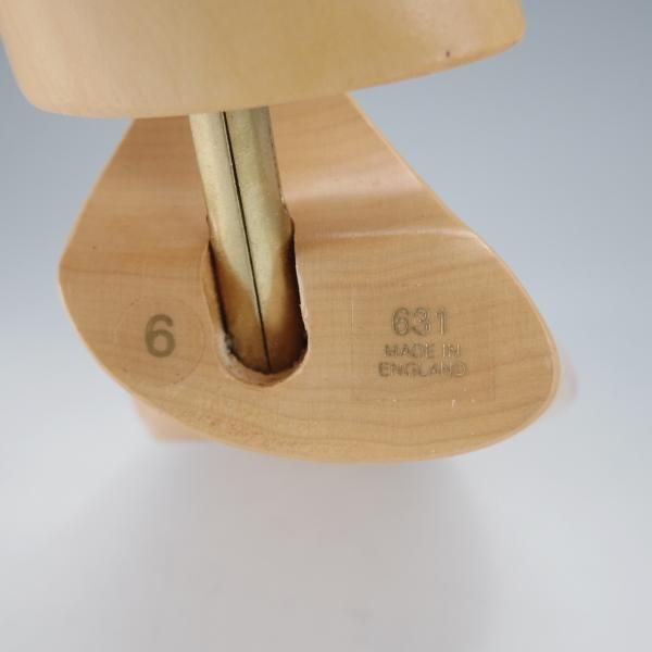 極上★クロケット&ジョーンズ SIZE 6【★純正シューツリー/631】木製シューキーパー/メンズ/Crockett&Jones★j268