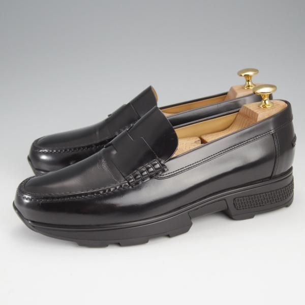 HERMES/エルメス SIZE 40【ローファー/ポリッシュレザー/黒】 | 高級