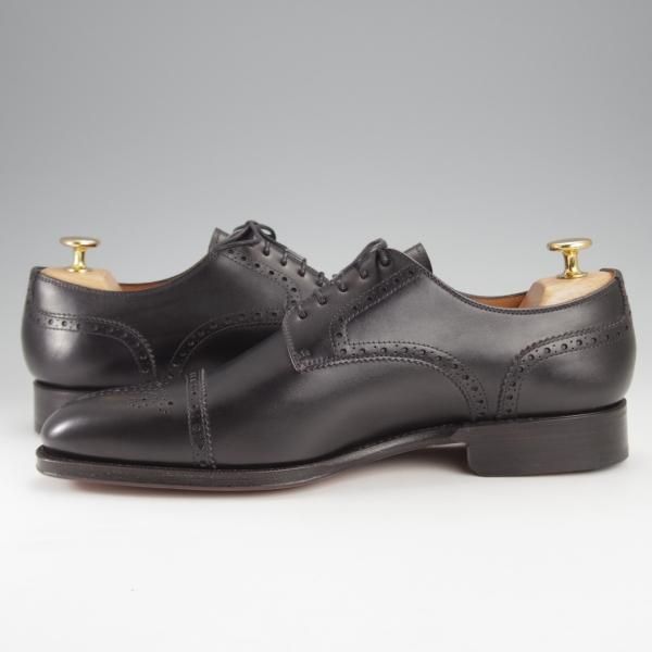 YANKO/ヤンコ SIZE 7.5【セミブローグ/黒】 | 高級中古革靴の買取販売