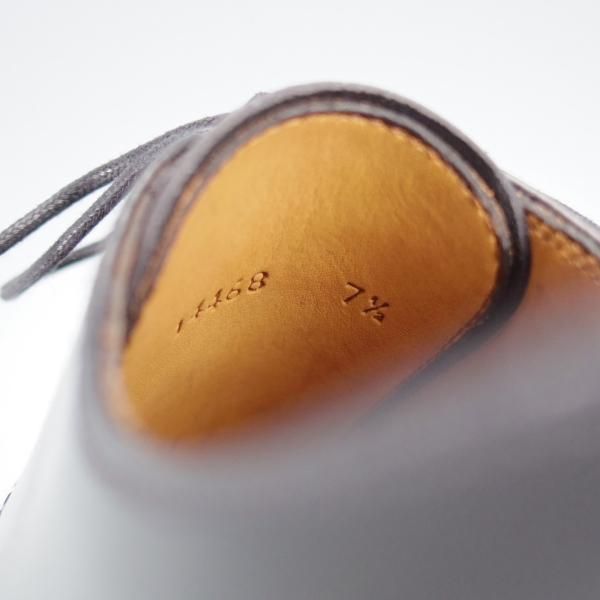 未使用★(スペイン製)YANKO/ヤンコ SIZE 7.5【★グッドイヤーウェルテッド製法/セミブローグ】14468/カーフ/黒/メンズ★j292