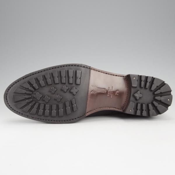 未使用★(スペイン製)YANKO/ヤンコ SIZE 7.5【定価￥57,240-★グッドイヤーウェルテッド製法/パンチドキャップトゥ】14756/黒★j293