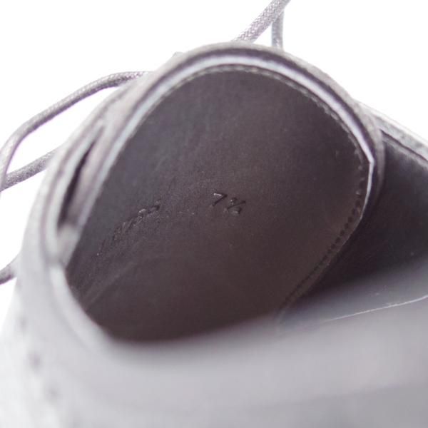 YANKO/ヤンコ SIZE 7.5【パンチドキャップトゥ/黒】 | 高級中古