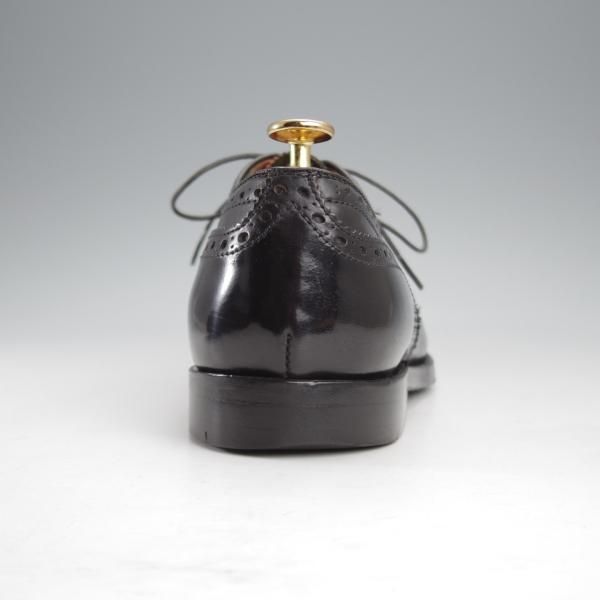 極上★オールデン 8D【コードバン仕様★(ハワイ)Leather Soul別注/5165】セミブローグ/プラザラスト/黒/レザーソウル/Alden★j297